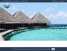 Tablet Screenshot of globaltravel.com